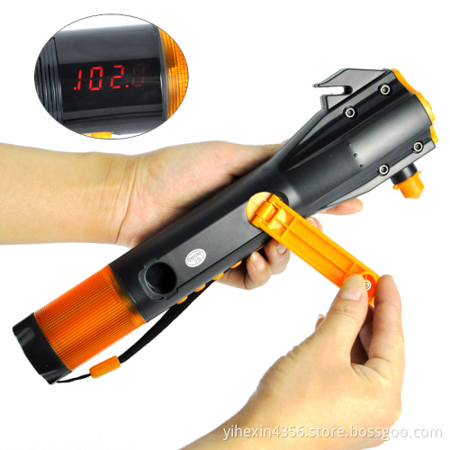 Outdoor Emergency Tool Magnet Flashlight